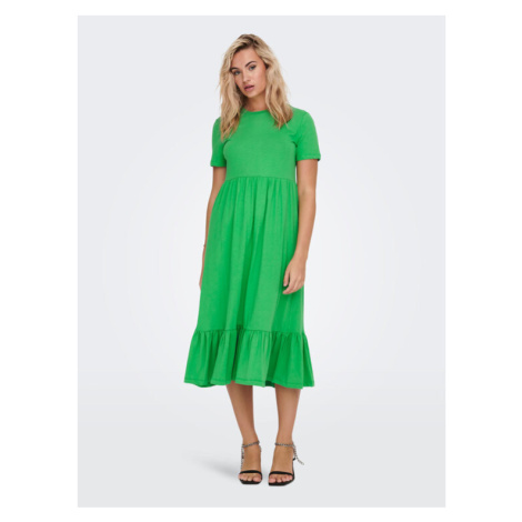 ONLY Každodenné šaty 15252525 Zelená Regular Fit
