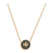 Tory Burch Náhrdelník Kira Enamel Pendant Necklace 90549 Zlatá