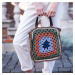 Dámska kabelka Art Of Polo Bag tr22162 Dark Beige/Multicolour Nevhodné pro formát
