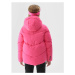 4F JUNIOR-TECHNICAL JACKET-JAW23TTJAF293-55N-HOT PINK NEON Ružová