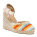 Castañer Espadrilky Carina/8/134 023093-910 Oranžová