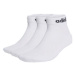 Ponožky ADIDAS 3 PACK-C LIN ANKLE-WHITE BLACK