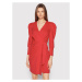 TWINSET Každodenné šaty 221TP2372 Červená Regular Fit