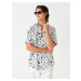 Koton Patterned Short Sleeve Shirt