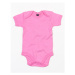 Babybugz Dojčenské body s krátkym rukávom BZ10 Bubble Gum Pink