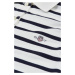 POLOKOŠEĽA GANT SLIM STRIPED SHIELD SS PIQUE POLO biela