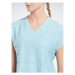 Reebok Tričko Perforated T-Shirt HT6108 Modrá