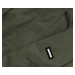 Krátka bunda parka v army farbe s kapucňou (TLR243)