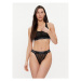 Calvin Klein Underwear Stringové nohavičky 000QF7714E Čierna