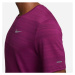 Nike DRI-FIT MILER Pánske bežecké tričko, vínová, veľkosť