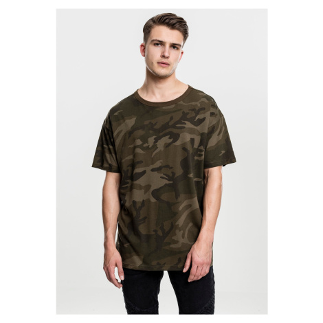 Camo Oversized Tee Olive Camo Urban Classics