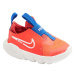 Červeno-oranžové detské slip-on tenisky Nike Flex Runner 2 (Tdv)
