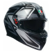 AGV K3 Compound Matt Black/Grey XL Prilba