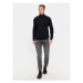 KARL LAGERFELD Rolák Klj Lightweight Turtleneck 236D2000 Čierna Slim Fit