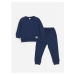 LC Waikiki Crew Neck Baby Boy Sweatshirt and Tracksuit Bottom 2-pack