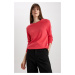 DEFACTO Regular Fit Crew Neck Sweater