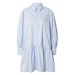 EDITED Košeľové šaty 'Rylee'  modrá