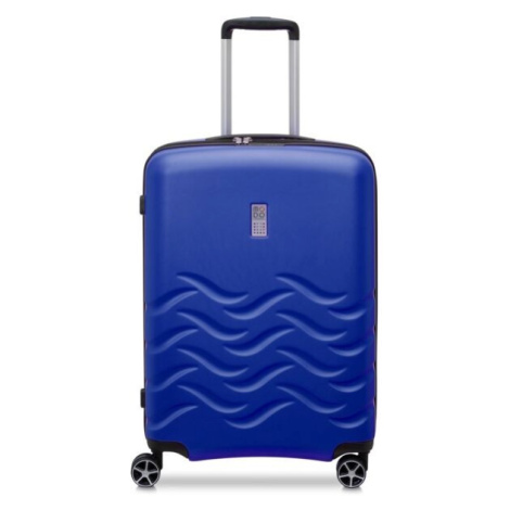 RONCATO SET 3 TROLLEY 4R SHINE M Cestovný kufor, modrá, veľkosť