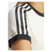 Adidas Tričko 3-Stripes IR8104 Biela Slim Fit