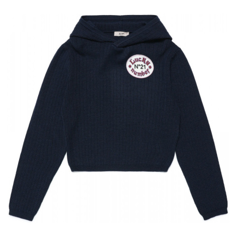 Sveter No21 Knitwear Navy Dark Blue