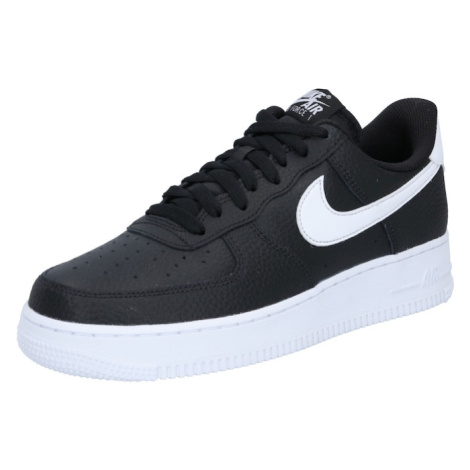 Nike Sportswear Nízke tenisky 'Air Force 1 '07'  čierna / biela