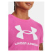 Ružové športové tričko Under Armour UA W SPORTSTYLE LOGO SS
