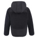 Chlapčenská flisová mikina so zipsom COLOR KIDS Teddy fleece jacket, phantom