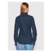 Sisley džínsová košeľa 52TP5QF66 Modrá Regular Fit