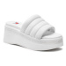 Tommy Jeans Šľapky Tjw Wedge Sandal EN0EN02455 Écru