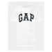 Gap Tričko 550338-06 Biela Regular Fit