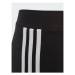 Adidas Legíny Essentials 3-Stripes Cotton Leggings IC3623 Čierna