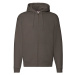 Premium Fruit of the Loom Men's Chocolate Hoodie