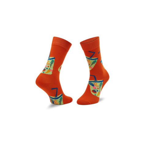 Happy Socks Ponožky Vysoké Unisex SMO01-4300 Oranžová