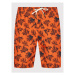 Ecoalf Plavecké šortky Print GASSPRINM2781MS22 Oranžová Regular Fit