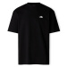 The North Face  NSE Patch T-Shirt - Black  Tričká a polokošele Čierna