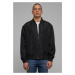 Men's Recycled Bomber Jacket - Black