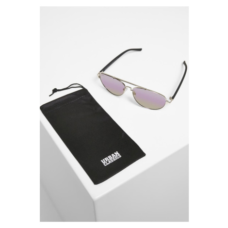 Sunglasses Mumbo Mirror UC silver/purple Urban Classics