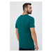 Bavlnené tričko adidas zelená farba, jednofarebné, IJ6111