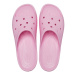 Dámske šlapky (plážová obuv) CROCS Classic Platform Slide flamingo