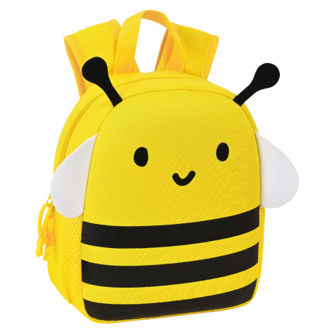 Safta neoprenový predškolský batoh Bee - žltý 4,5L