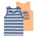 Carter's Tričko  námornícka modrá / svetlomodrá / svetlooranžová / biela