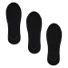 Cropp - Súprava 3 párov ponožiek - Čierna