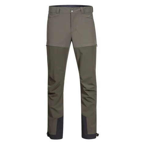 Softshellové kalhoty Bekkely Hybrid Bergans® – Dark Green Mud / Green Mud