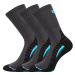 Voxx Trim Unisex froté ponožky - 3 páry BM000000616400102361 tmavo šedá