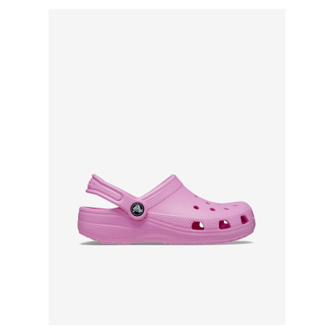 Ružové dievčenské papuče Crocs