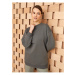 LC Waikiki Crew Neck Plain Long Sleeve Women's Tunic