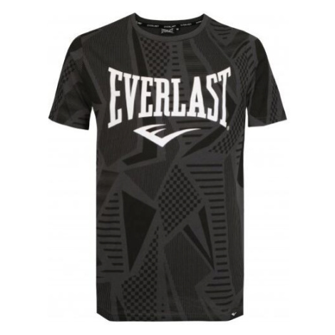 Everlast RANDALL ALL OVER Pánske tričko, čierna, veľkosť