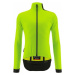 Santini Vega Multi with Hood Bunda Verde Fluo