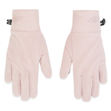 4F Detské rukavice JAW22-AGLOU011 Ružová