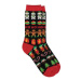 Dámske ponožky HEAT HOLDERS 1 PACK-WOMEN LITE GINGERBREAD-CHRISTMAS SOCKS